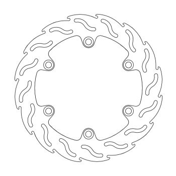 BRAKE DISC FLAME REAR