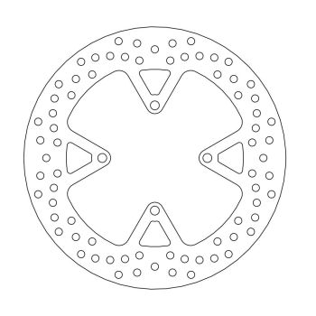 BRAKE DISC HALO REAR
