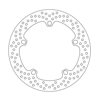 BRAKE DISC HALO FRONT