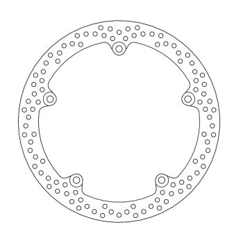 BRAKE DISC HALO FRONT