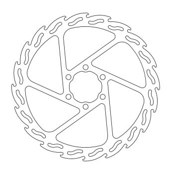 BRAKE DISC FLAME FRONT