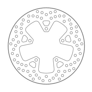 BRAKE DISC HALO REAR