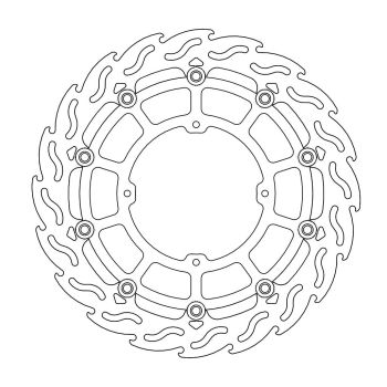 BRAKE ROTOR FLOAT FLAME SUMO