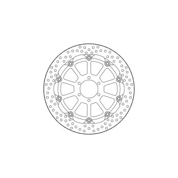 BRAKE DISC HALO RACING FR R