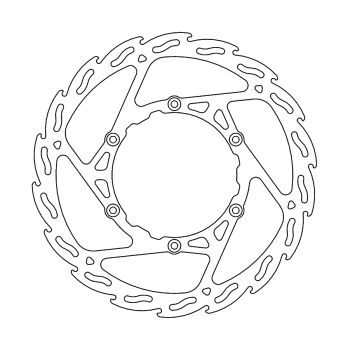 BRAKE DISC FLAME FRONT