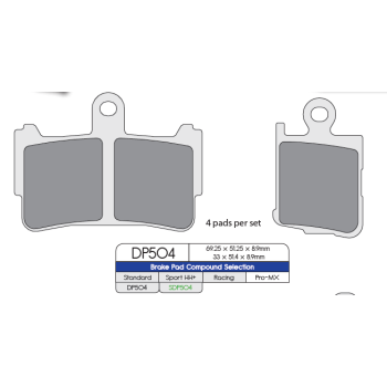 BRAKE PAD SINTER SPORT