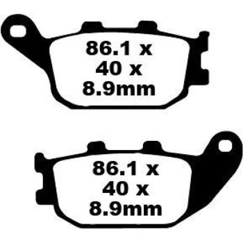 BRAKE PAD SFA ORG SCOOTER