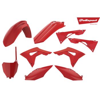 Polisport plastic kit CRF450 17- Red