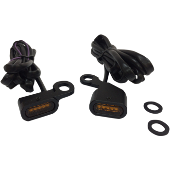 LIGHTS TRNSIG BLK AMBR 96-