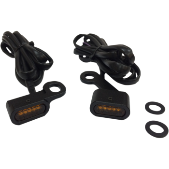 LIGHTS TRNSIG BLK AMBR XL