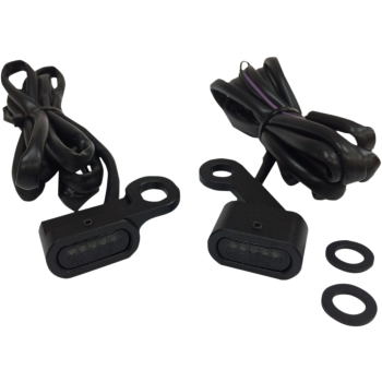 LIGHTS TRNSIG BLK SMK XL