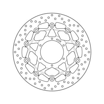 Brembo Serie Oro brakedisc floating