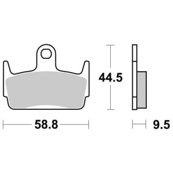 Sbs Brakepads Ceramic (710HF)