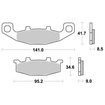 Sbs Brakepads Ceramic