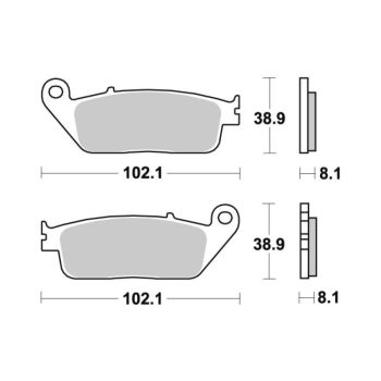 Sbs Brakepads Ceramic