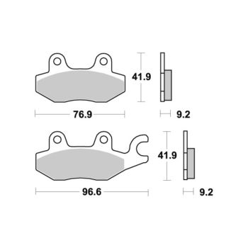Sbs Brakepads Ceramic