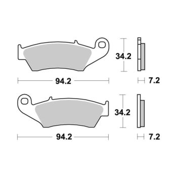 Sbs Brakepads Ceramic