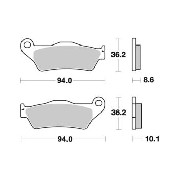 Sbs Brakepads Ceramic