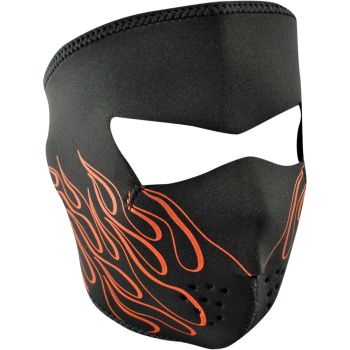 Mask Zan Headgear Neoprene Orange Flame