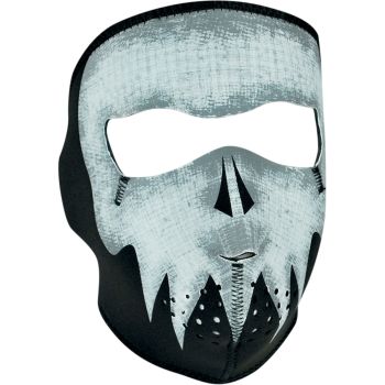 Mask Zan Headgear Neoprene Gray Skull