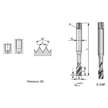Masin-keermepuur M3-0,5