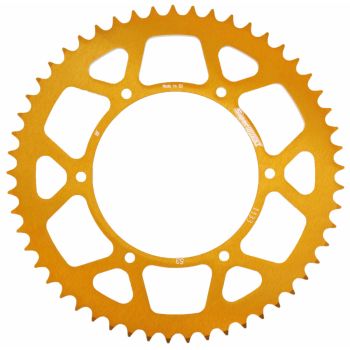 Supersprox Rear sprocket, 53, ?108mm, Gold, Derbi / Gilera