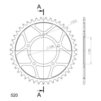 JT rearsprocket 18.43