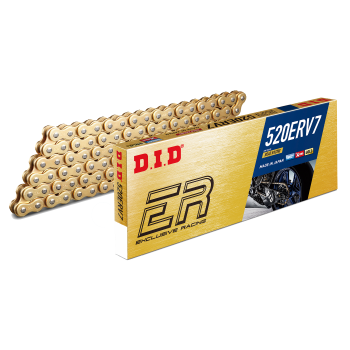 D.I.D 520ERV7 G&G Chain+Connecting link rivet type (ZJ)