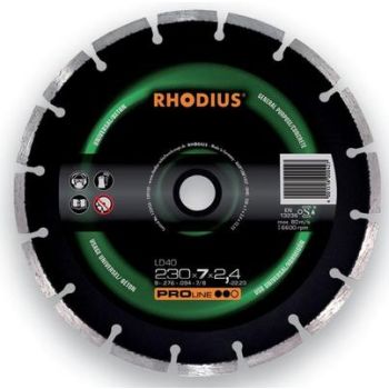 Teemantketas LD40 230 x 6 x 22,2 mm