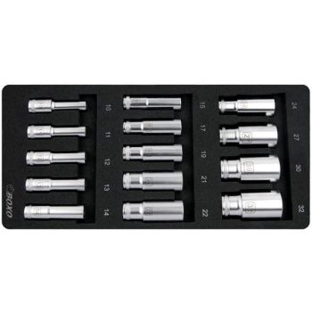 Padrunikomplekt 1/2" PIKAD, 14-osa