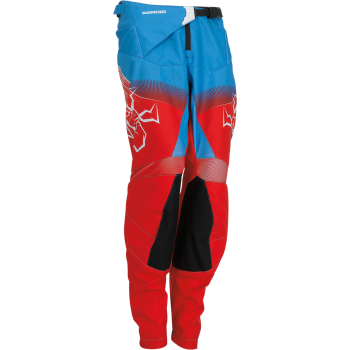 Püksid Moose Racing YTH AGRD RD/WH/BL