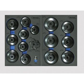 Kaussfiltrivõtmete komplekt 16-osa, EURO