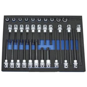 TORX-padrunite kompl 1/2", 32-osa