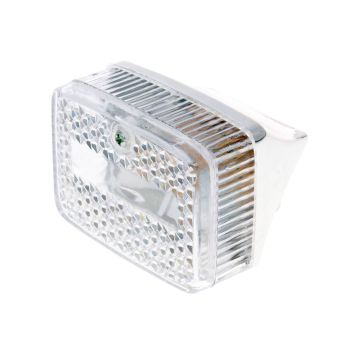 tagatulede komplekt kroom, valge klaas - Puch Maxi