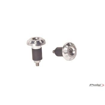 Puig Bar Ends Aluminium Race Universal C/Silver