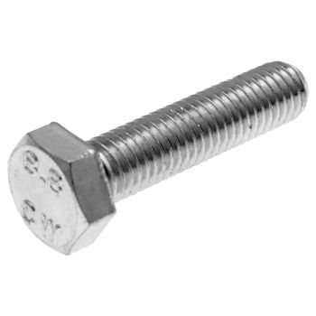 DIN933 polt M8x35 täiskeermega tsingitud teras (25 tk)