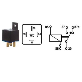 Relee 24v 10/20a 5-kl