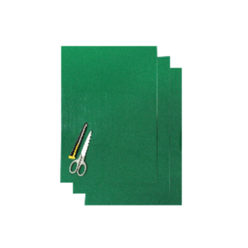 Blackbird Coloured sheet green 47x33cm (3pcs)