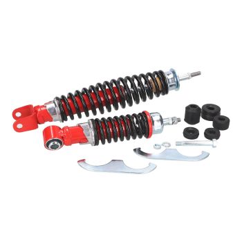 amortisaatorite komplekt ees ja taga Carbone Sport punane/must Vespa PK 50-le kuni 1989. aastani