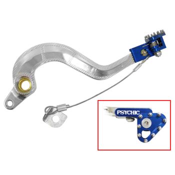 Psychic brakepedal YZ125/250 05-14 blue