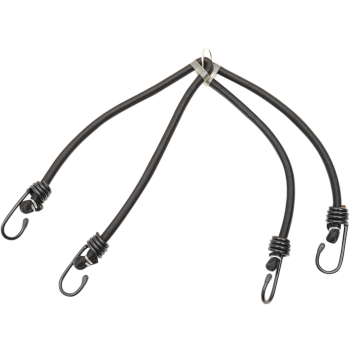 BUNGEE CORD BLK 24"4 HOOK