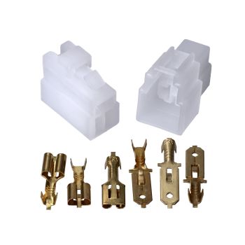 Starmoto Europe elektrijuhtmete remont/pistikukomplekt 3 tihtvti 6,3mm 8-tk