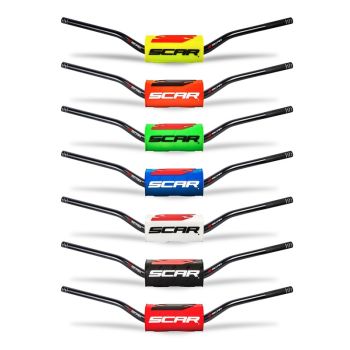 Scar Handlebar O² Ø28,6 (1 1/8") - Villopoto/Stewart Style - with design color B
