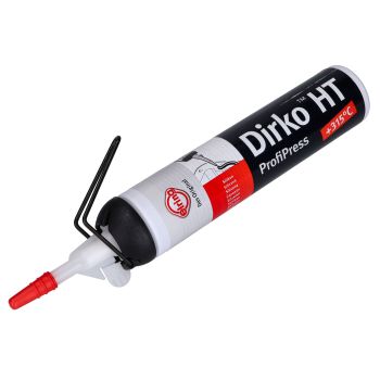 tihendusvahend Dirko HT silikoon ProfiPress must +315°C 200ml