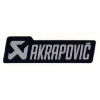 STICKER AKRAPOVIC 120X35