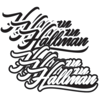 DECAL HALLMAN ORIGNAL 6PK