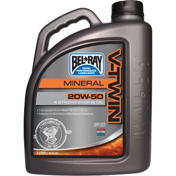 Bel-Ray V-TWIN MOTOR OIL 20W-50 4 L