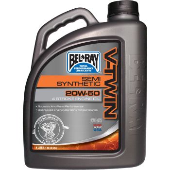 Bel-Ray V-TWIN SEMI-SYN 20W-50 4L