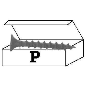 Kipsikruvi 3,9x65, harv, 500 tk