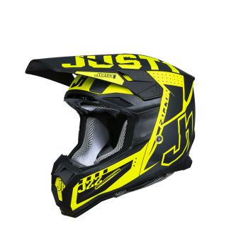 Just1 Helmet J-22 F Falcon Titanium/Black/Fluo Yellow